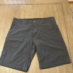 Kuhl Gray Flat Front Shorts Lightweight Casual